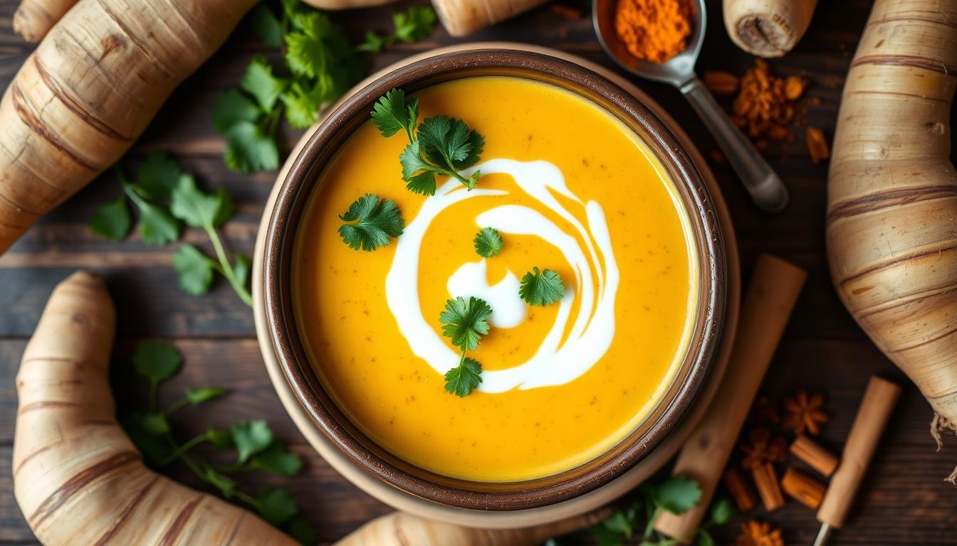 curried parsnip soup