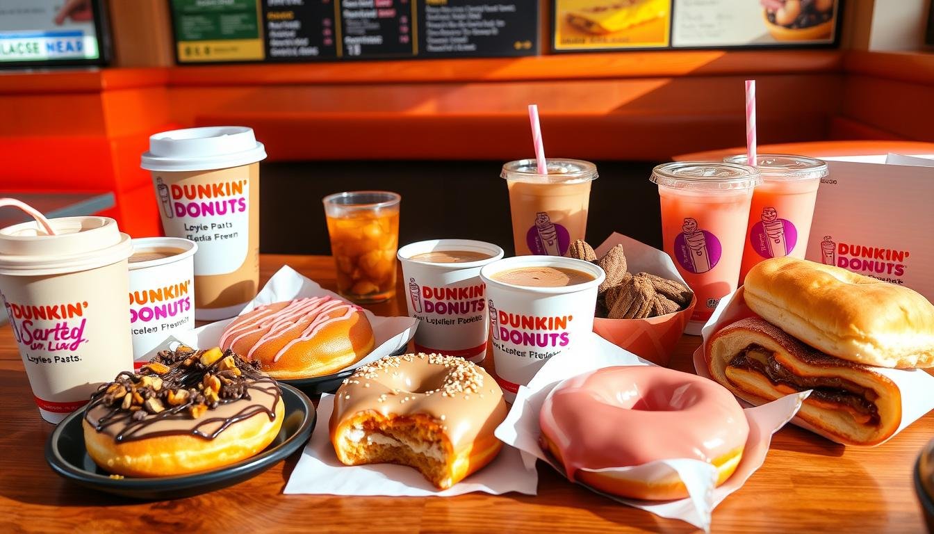 dunkin donuts menu