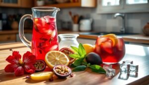 making starbucks passion ice tea at home