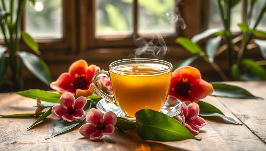 male papaya flower tea benefits