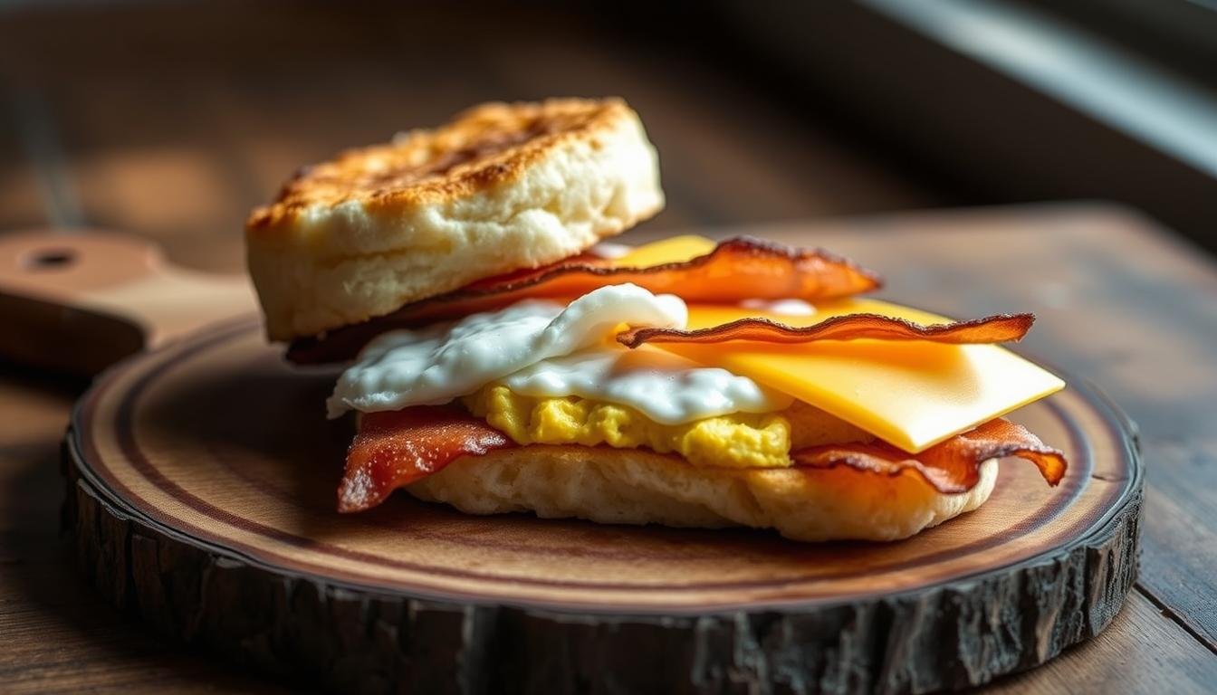 Quick keto breakfast sandwiches