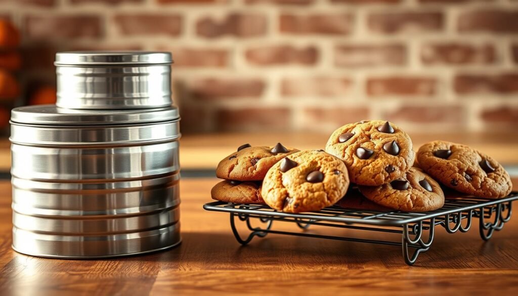 classic chocolate chip cookies storage