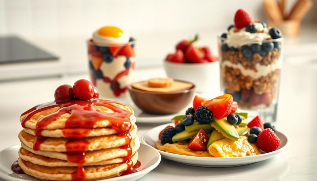 delicious low-calorie breakfasts comparison