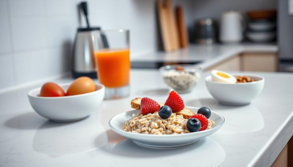 digestion-friendly morning meals portion control