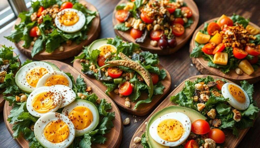 global avocado egg breakfast salads