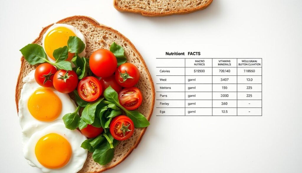 healthy breakfast recipe nutrition facts