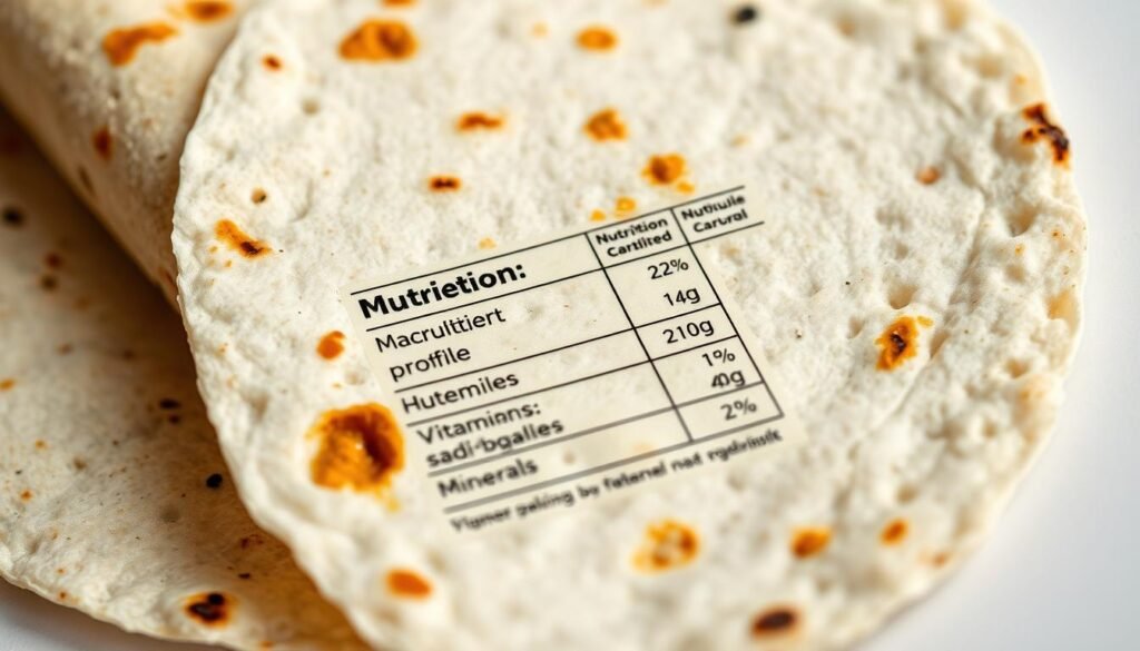 high-fiber tortilla nutritional balance