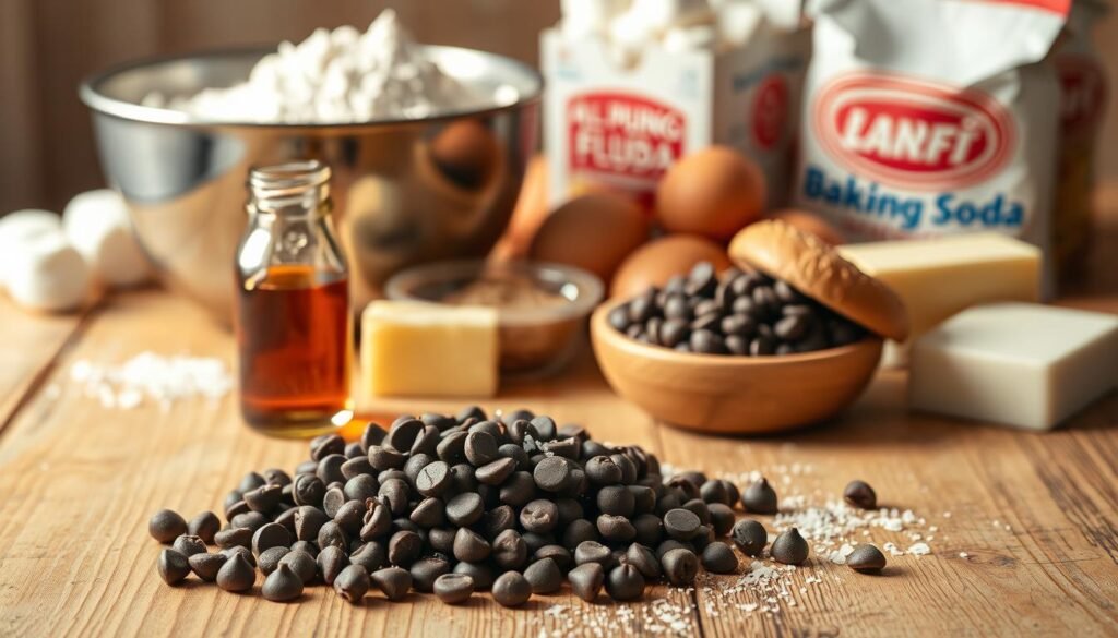 ingredients for cookies