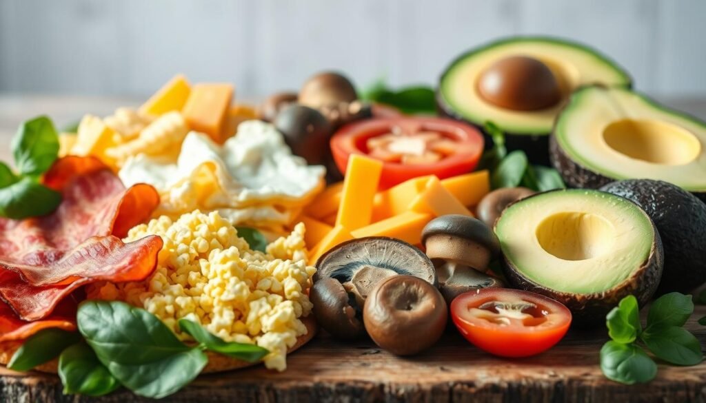 keto breakfast sandwich fillings