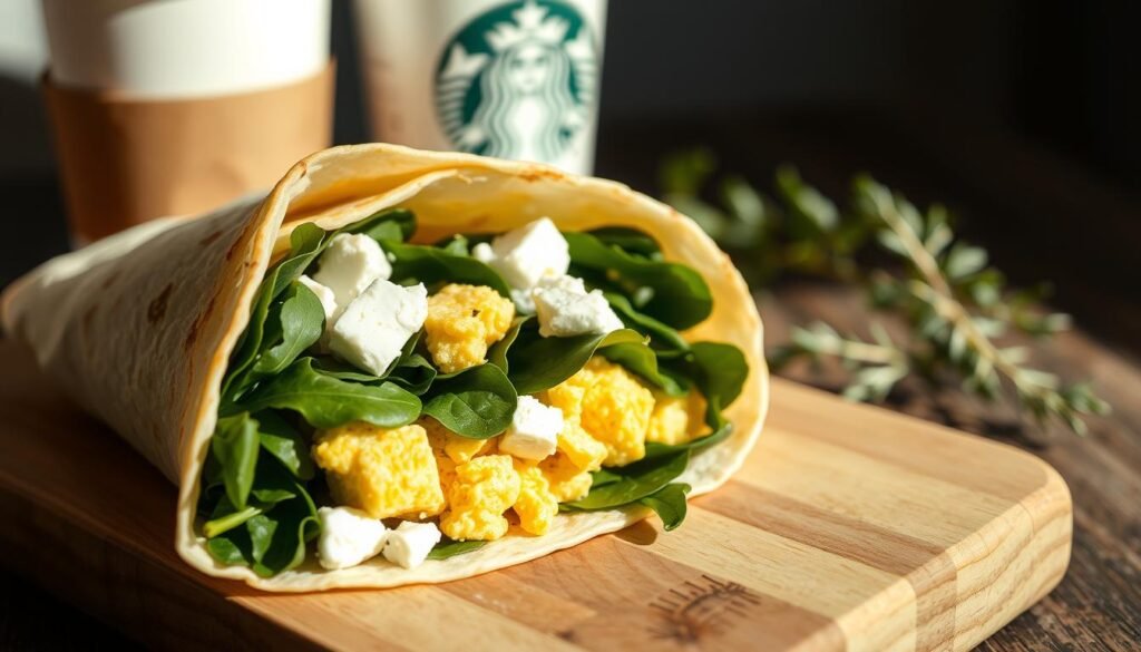 Spinach Feta Breakfast Wrap Starbucks
