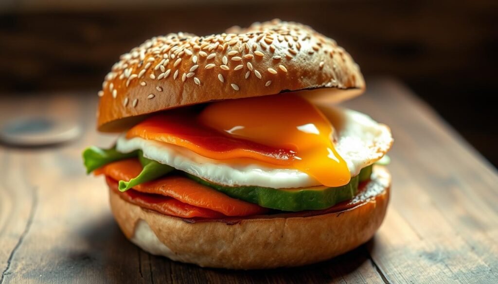 avocado breakfast burger recipe