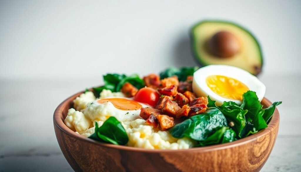 diabetic-friendly savory breakfast bowls