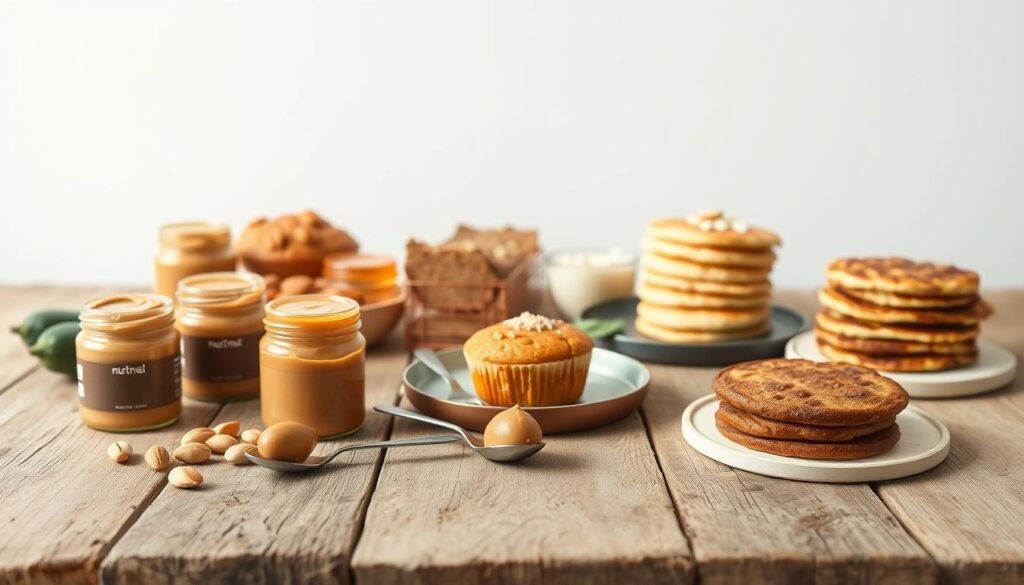 eggless low-carb breakfast dishes with nut butter