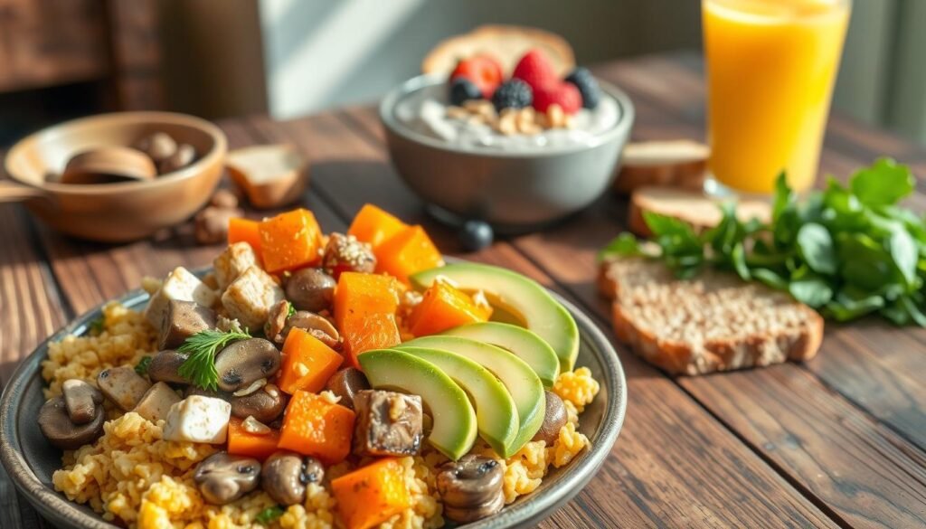 high-protein vegetarian breakfast recipes