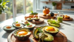 keto-friendly avocado egg bake recipes
