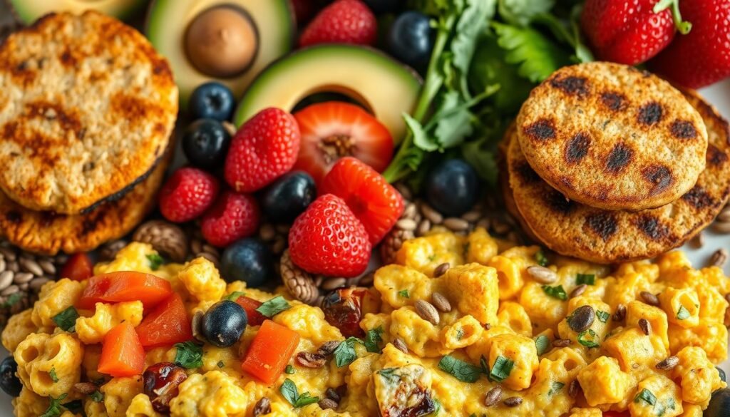 protein-packed vegan breakfast
