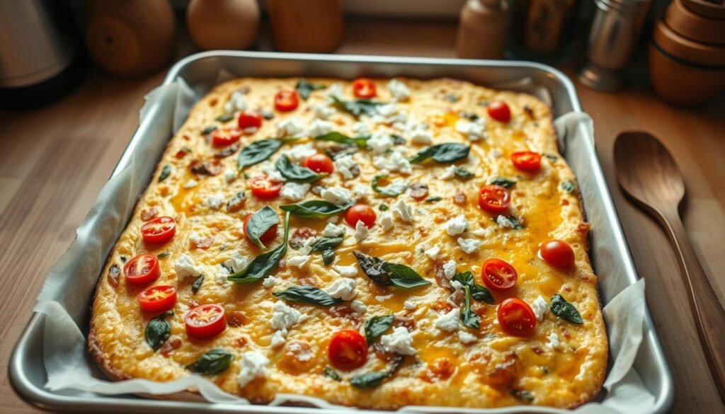 sheet pan frittata