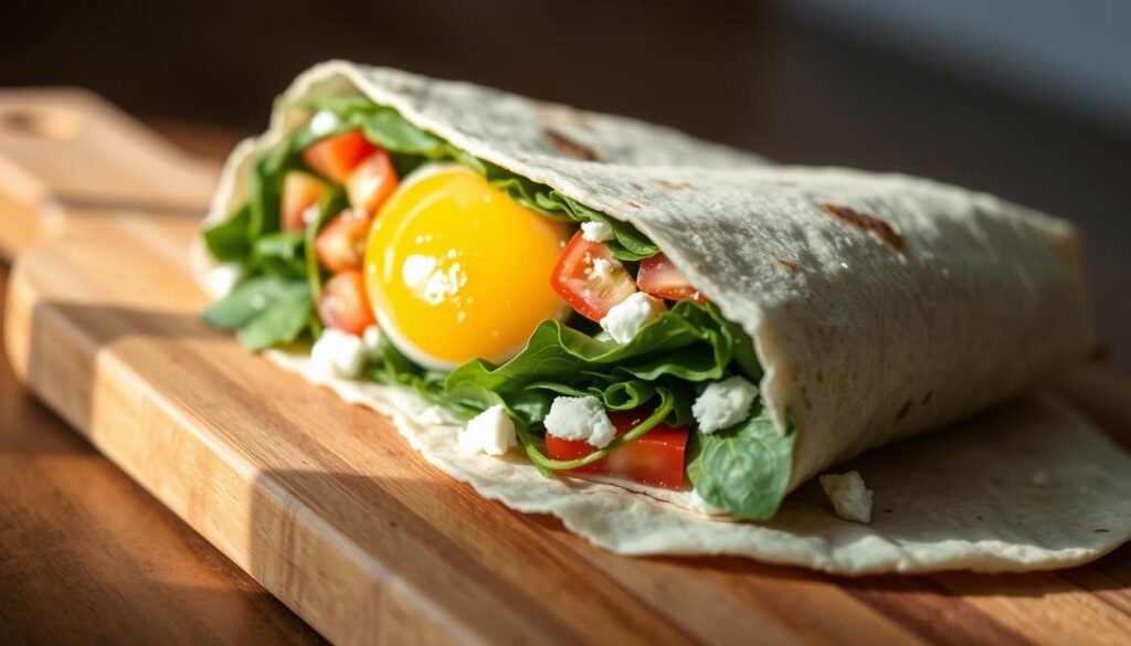 spinach egg wrap recipe
