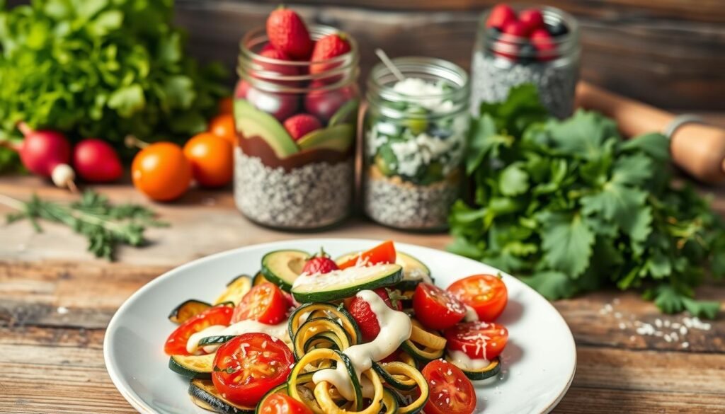 vegetable low-carb breakfast recipes