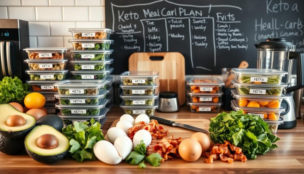 weekly keto meal prep strategies