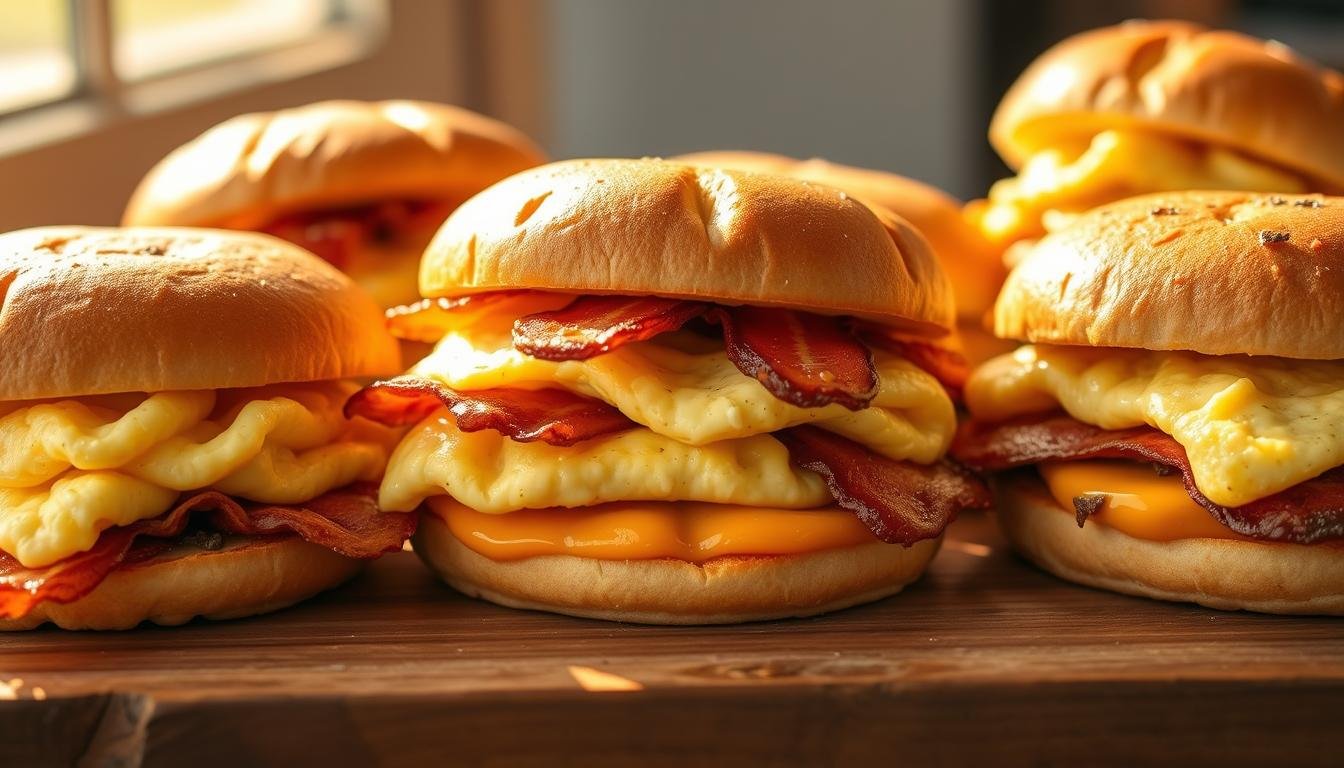 Home 4 10-minute breakfast sandwiches for on-the-go